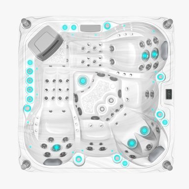 SPA VOLCANO 5 PLACES 94 JETS